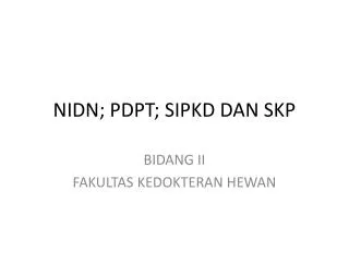 nidn pdpt sipkd dan skp