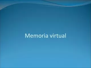 memoria virtual