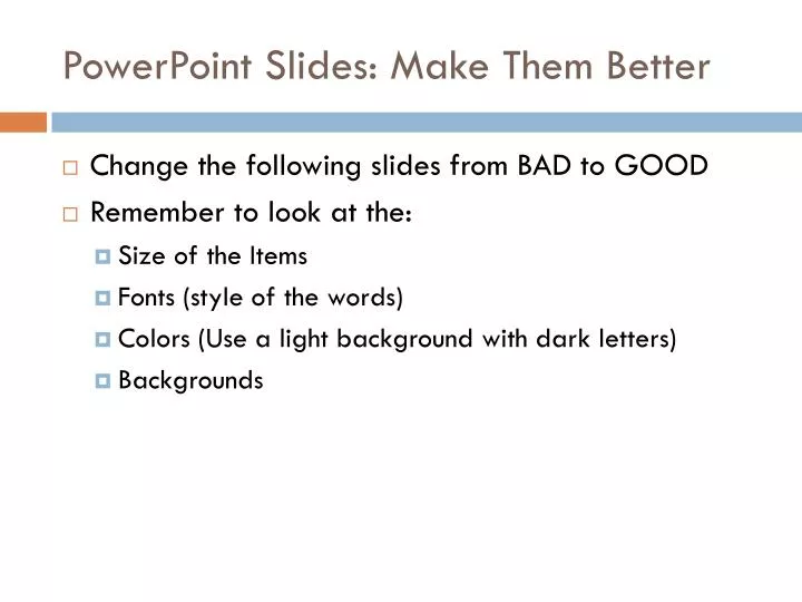 powerpoint slides make them better