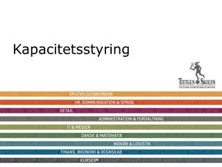 kapacitetsstyring