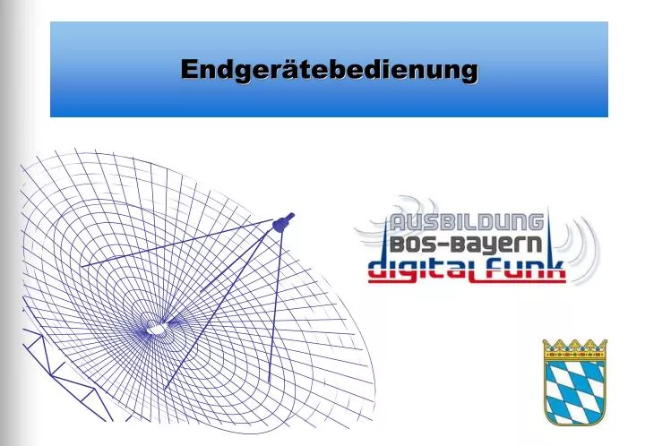 endger tebedienung