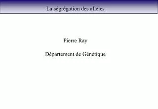 la s gr gation des all les