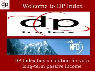 DP Index has a solution for your long-term passive income