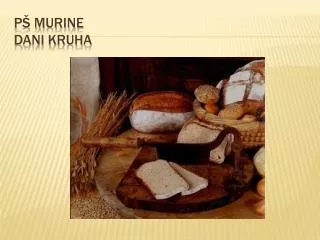 p murine dani kruha