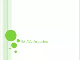 SA-NA Junction