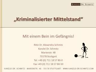 kriminalisierter mittelstand