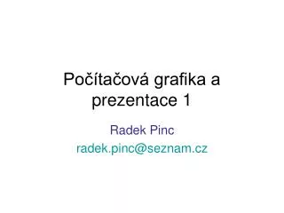 po ta ov grafika a prezentace 1