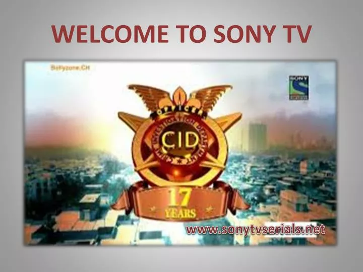 welcome to sony tv