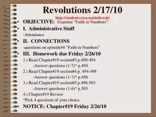 Revolutions 2/17/10 students.resa/milewski