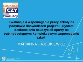 marianna hajdukiewicz