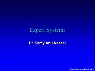 Expert Systems