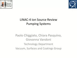 LINAC-4 Ion Source Review Pumping Systems