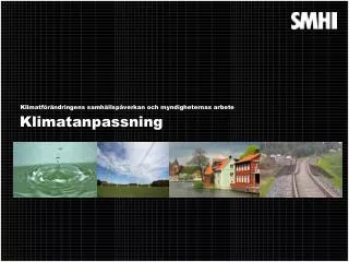 klimatf r ndringens samh llsp verkan och myndigheternas arbete