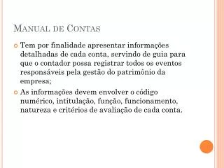 manual de contas
