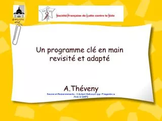 un programme cl en main revisit et adapt