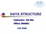DATA STRUCTURE - slide 1