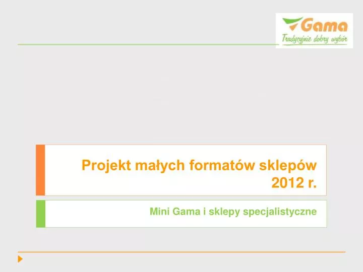 projekt ma ych format w sklep w 2012 r