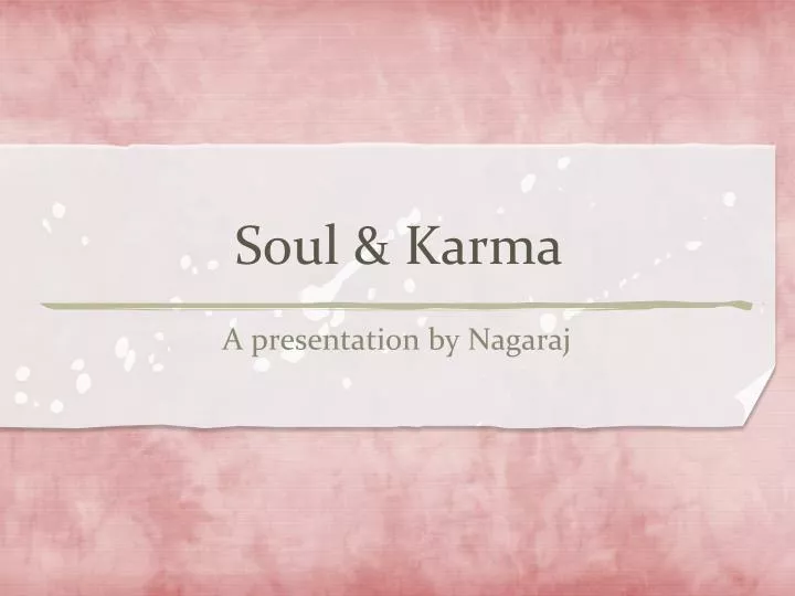 soul karma