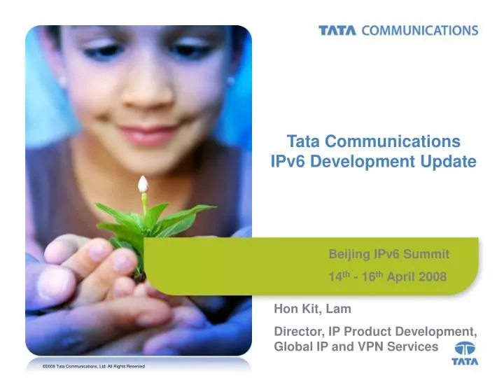 tata communications ipv6 development update
