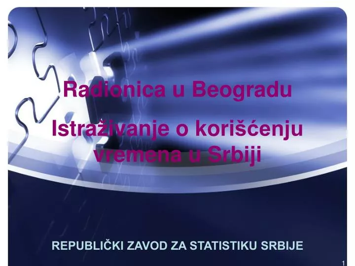 Ppt RepubliČki Zavod Za Statistiku Srbije Powerpoint Presentation
