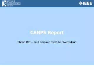 CANPS Report