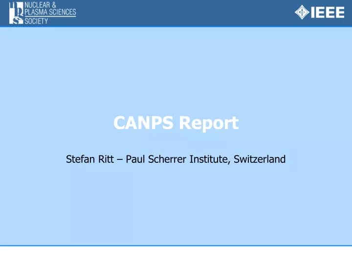canps report