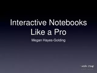 Interactive Notebooks Like a Pro