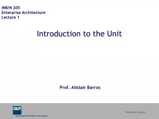Introduction to the Unit