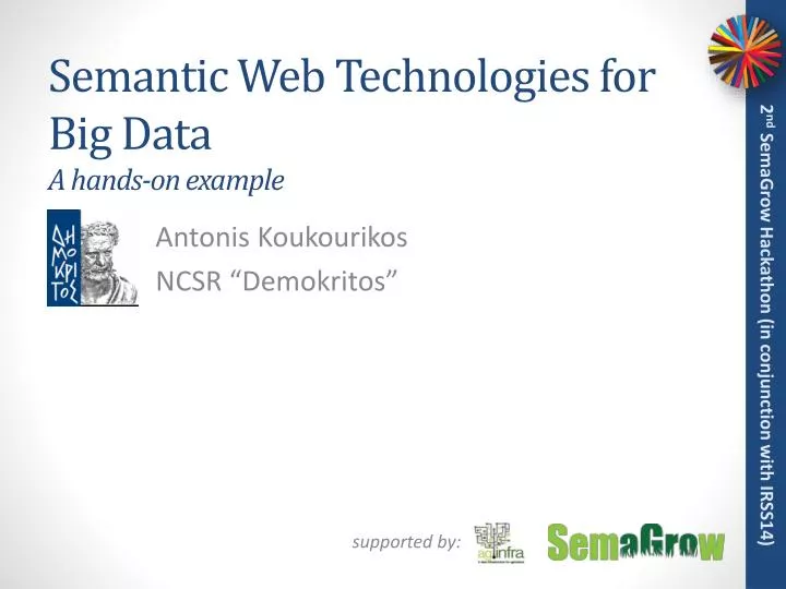 semantic web technologies for big data a hands on example