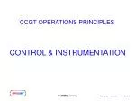 CCGT OPERATIONS PRINCIPLES - slide 1