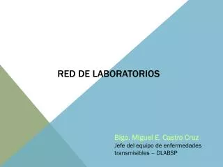 red de laboratorios