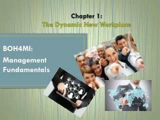 Chapter 1: The Dynamic New Workplace