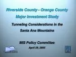 Riverside County - Orange County - slide 1