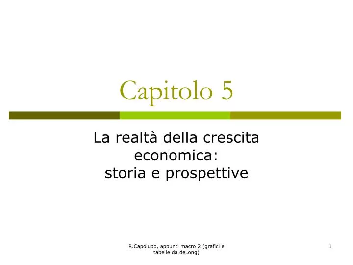 capitolo 5