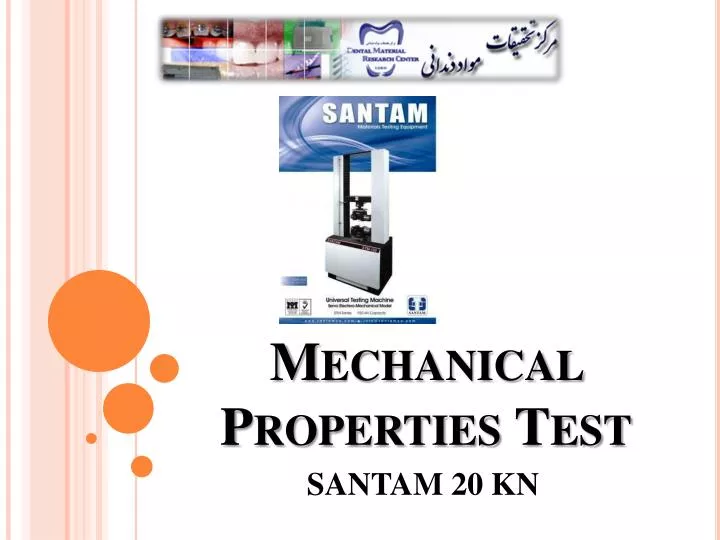 mechanical properties test