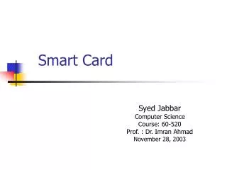 Smart Card