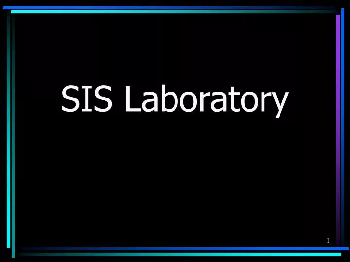sis laboratory