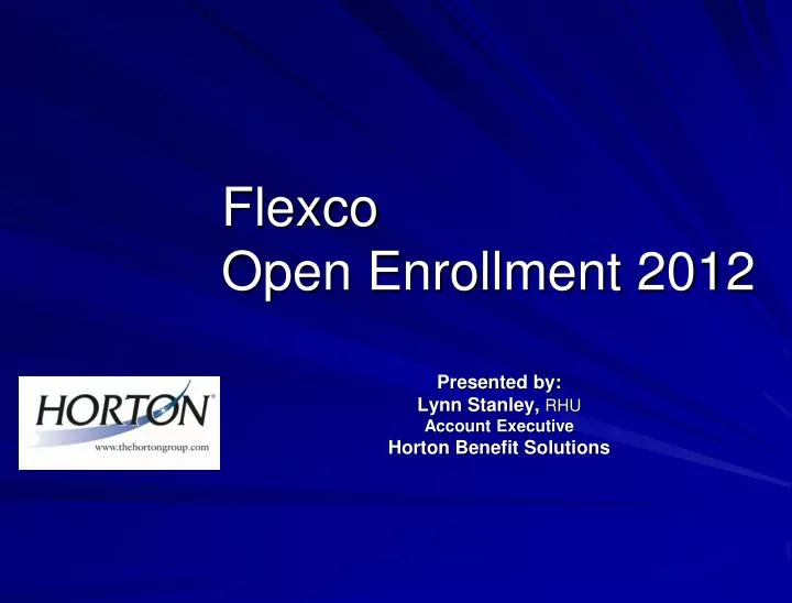 flexco open enrollment 2012