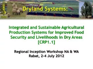 Dryland Systems:
