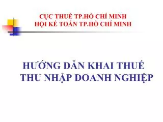 c c thu tp h ch minh h i k to n tp h ch minh