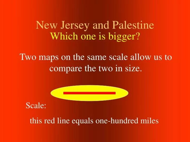 new jersey and palestine