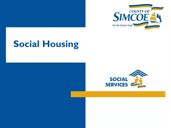 social housing