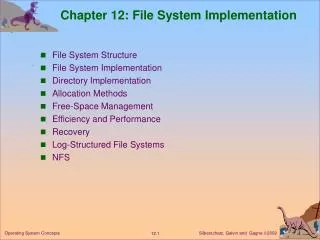 chapter 12 file system implementation