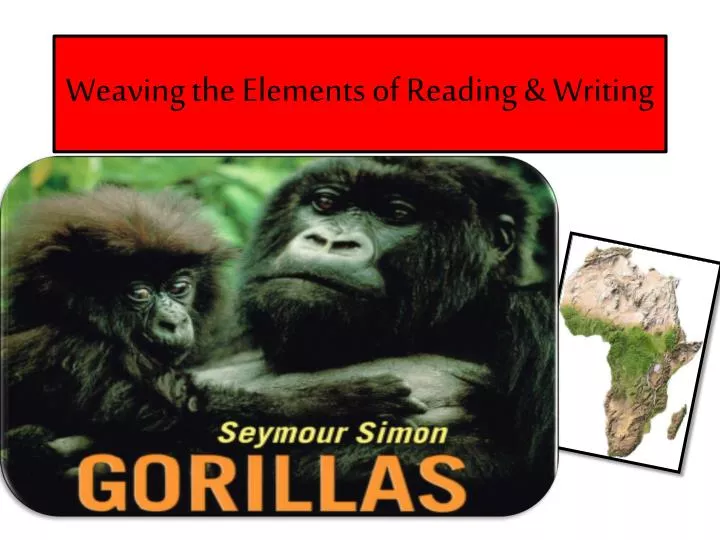 weaving the elements of reading writing