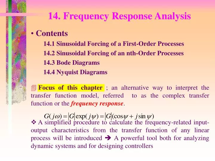 14 frequency response analysis