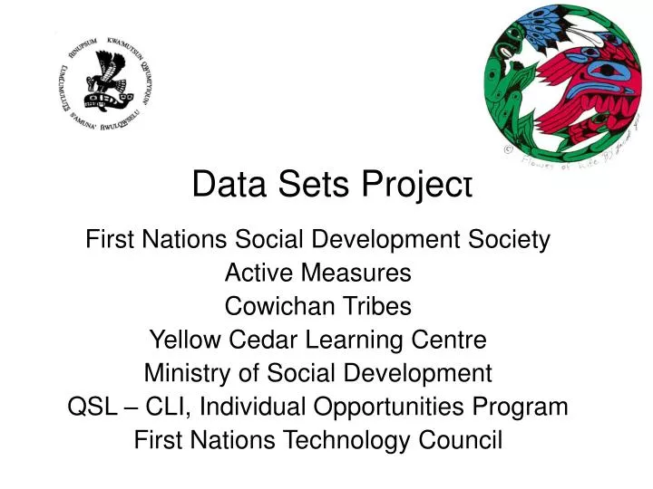 data sets project