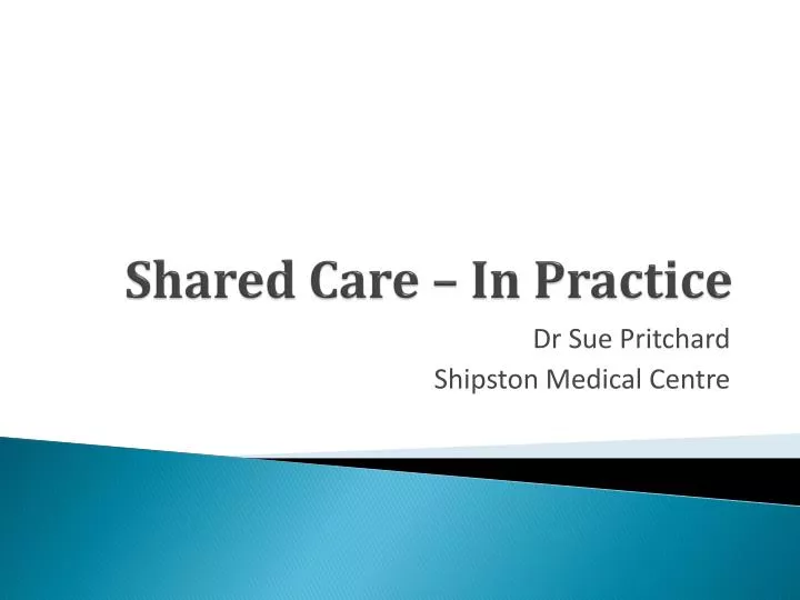 shared care i n practice