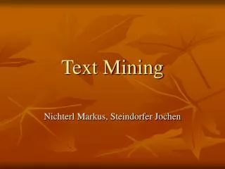 text mining