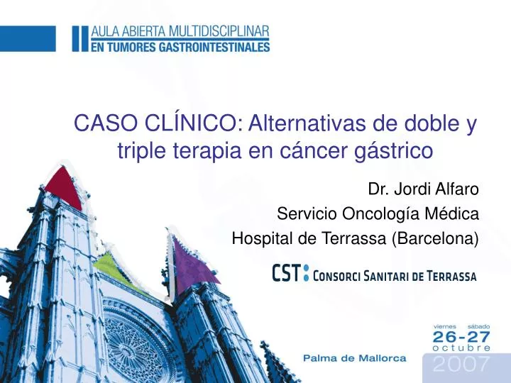dr jordi alfaro servicio oncolog a m dica hospital de terrassa barcelona