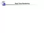 Real Time Rendering - slide 1